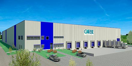Garbe Building Logistics Centre For Rudolph Logistik Group Itj Transport Journal